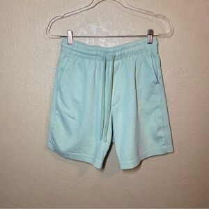 Stylus Mens Light Green Size Small Fleece Jogger Short